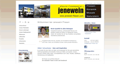 Desktop Screenshot of jenewein-fliesen.com